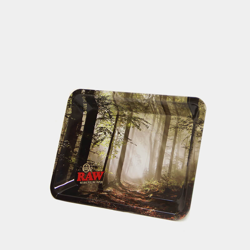 RAW – Forest Small Metal Rolling Tray - 12x18cm