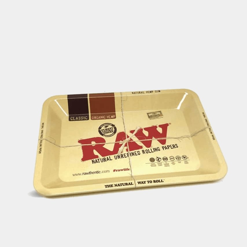RAW – Original Small Metal Rolling Tray - 12x18cm