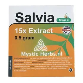 Salvia 15x Extract (0,5 gram)