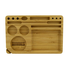 Load image into Gallery viewer, Buddies Tool Set 13-in-1 Bamboo Rolling Tray
