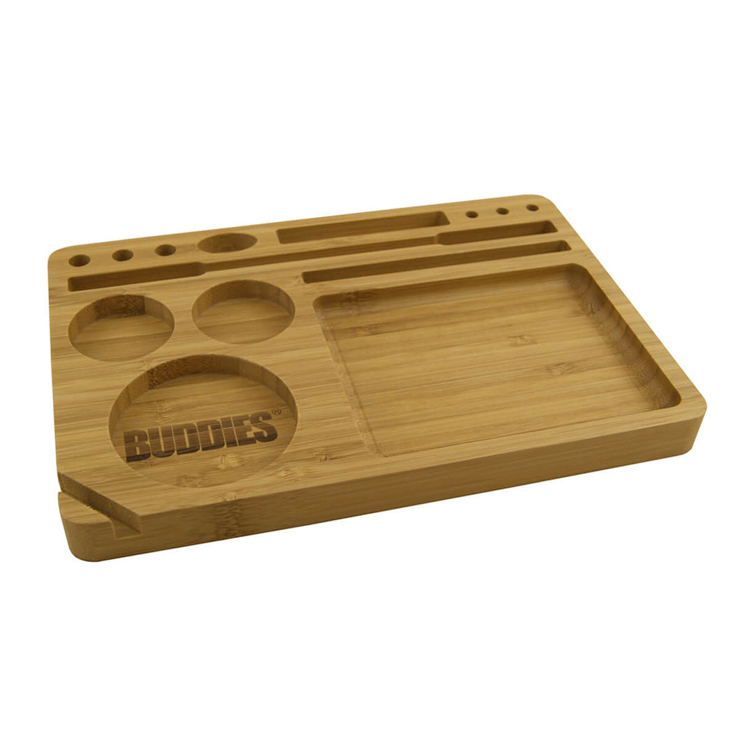 Buddies Tool Set 13-in-1 Bamboo Rolling Tray