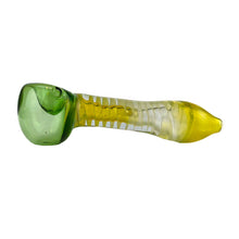 Afbeelding in Gallery-weergave laden, Glass Pipe Small twisted Glass 14cm
