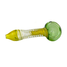 Load image into Gallery viewer, Glass Pipe Small twisted Glass 14cm
