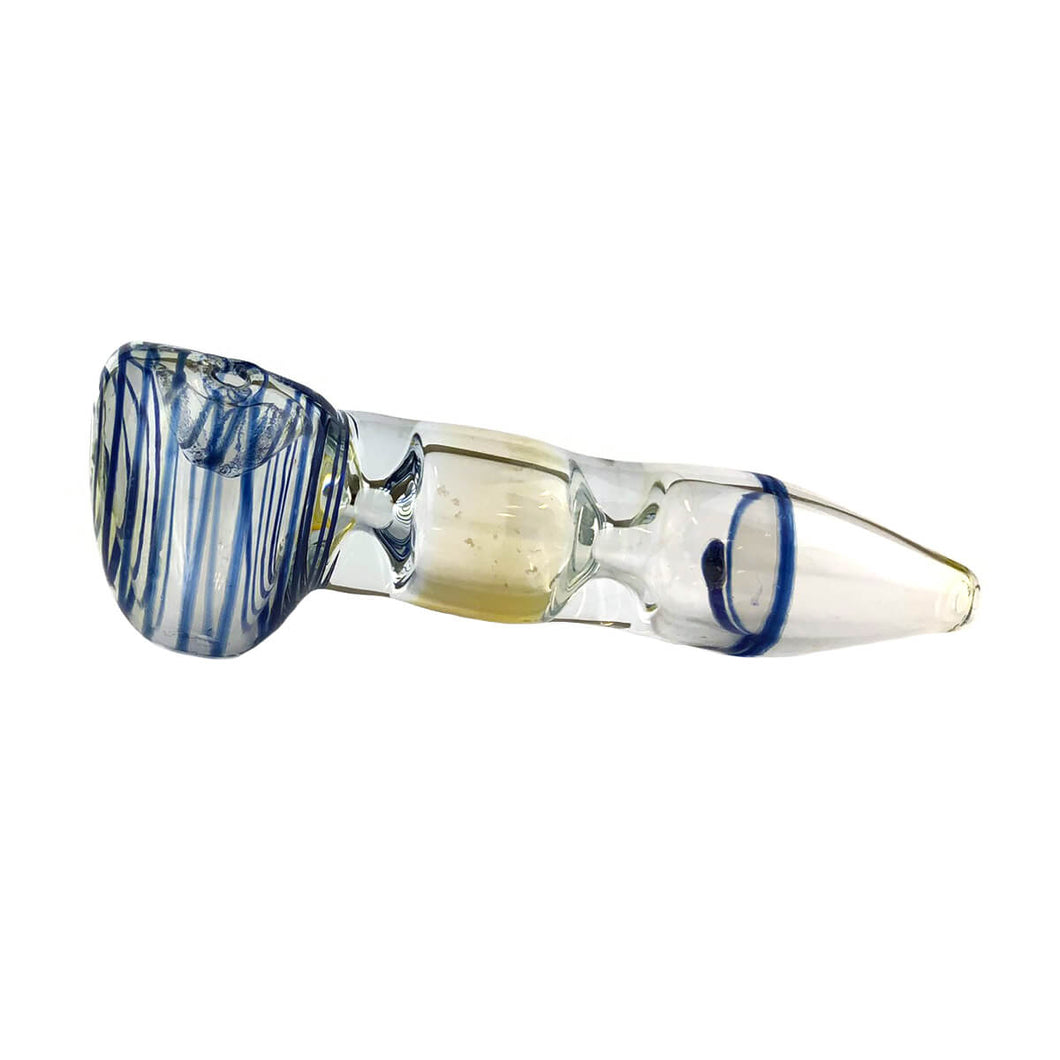 Glass Pipe Small Fumed Glass 14cm