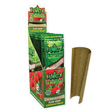 Load image into Gallery viewer, Juicy Jay’s Hemp Wraps Blunt Red Alert (Strawberry) - 2 pack

