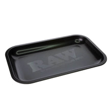 Load image into Gallery viewer, RAW All Black Metal Rolling Tray - 17 × 27cm
