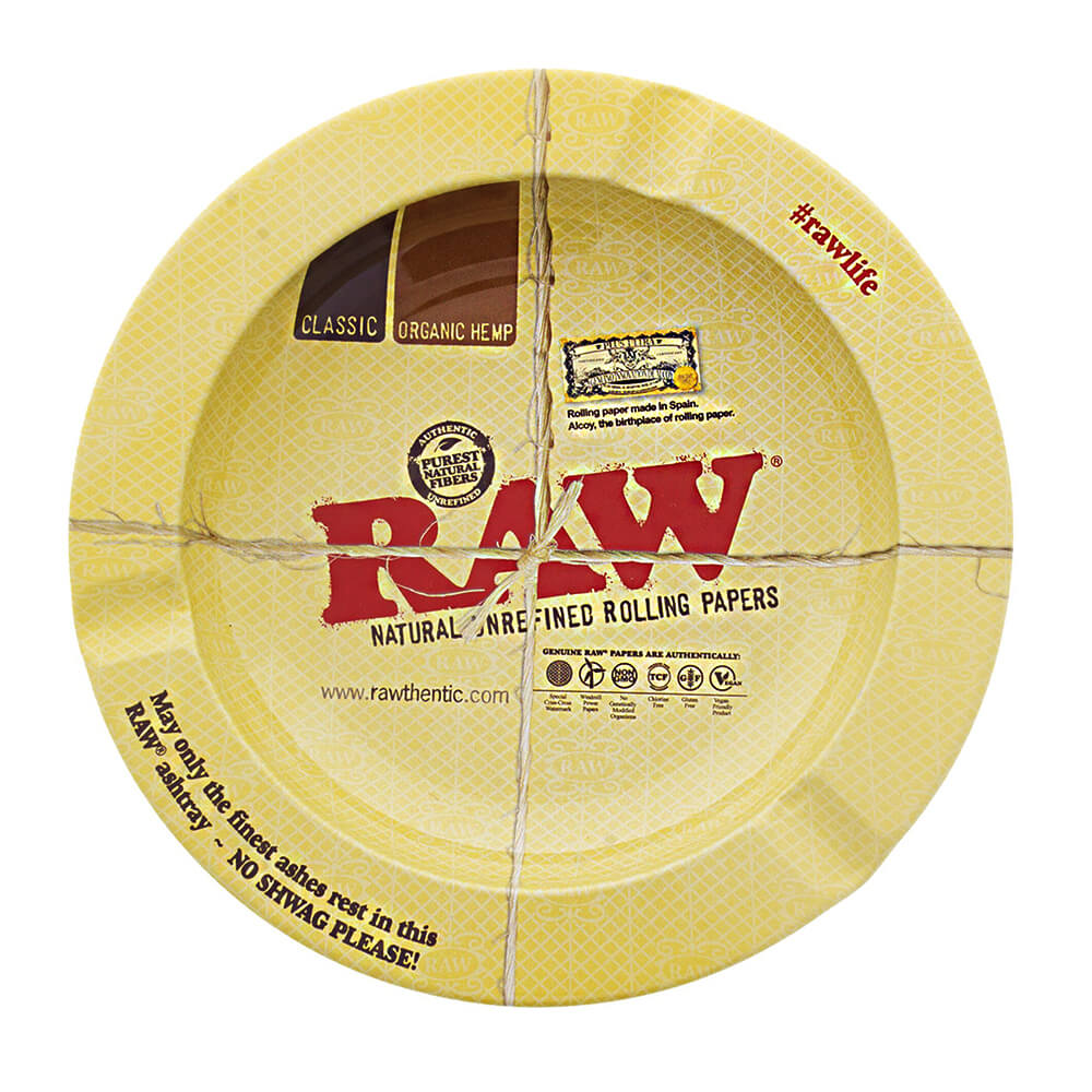 RAW Original Small Metal Ashtray 14×14cm